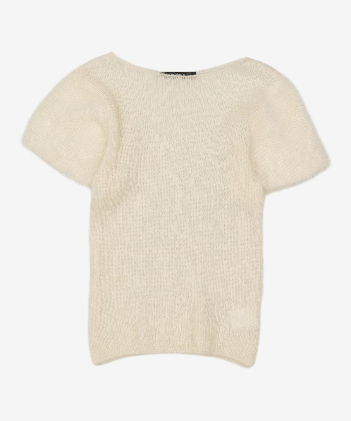 다이애그널(DIAGONAL) FURRY KNIT TOP (ivory) S