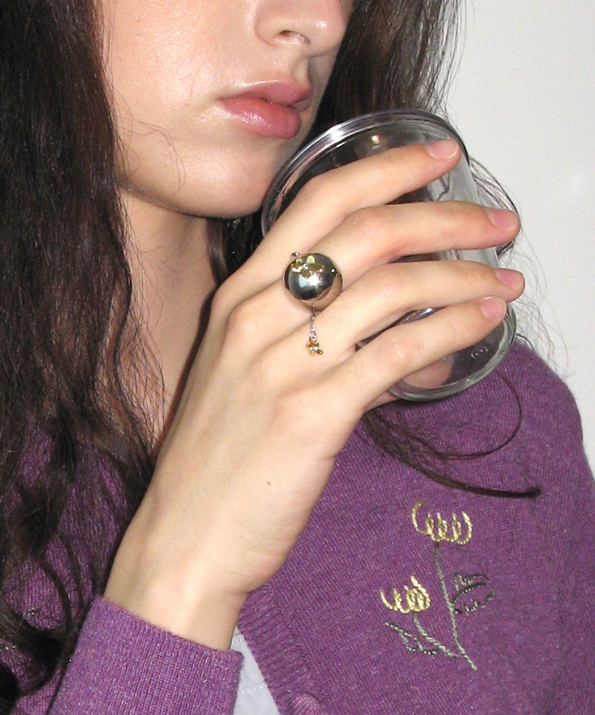시눈(SINOON) Soft Dome Ring (Silver Gold)