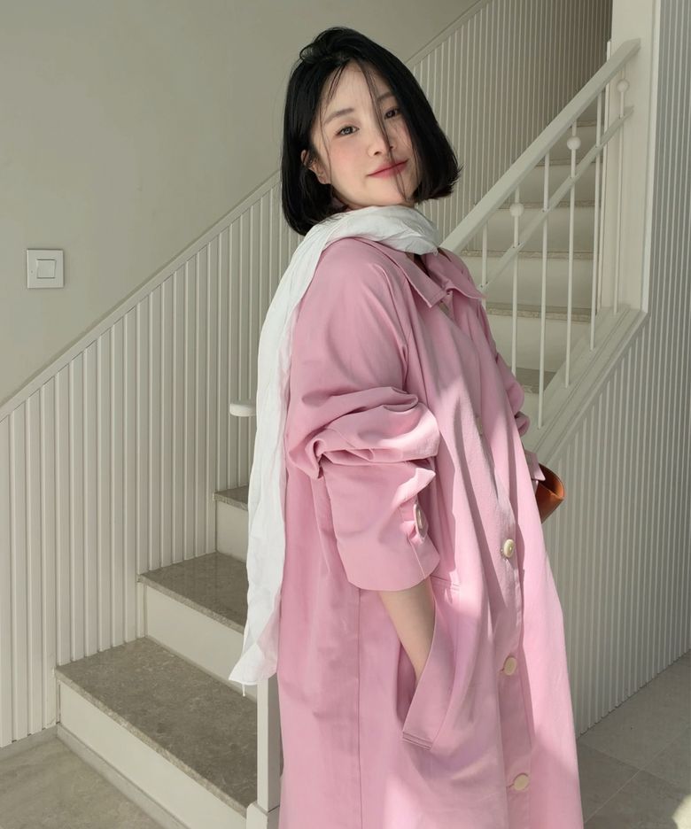 Romantic Mac Coat (Pink)