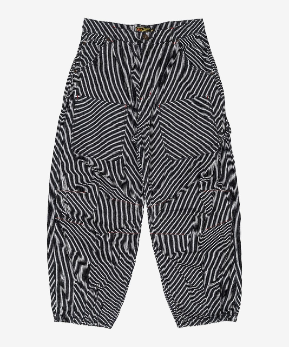 오가프(OGARP) Hickory Stripe Denim Pants Black 2
