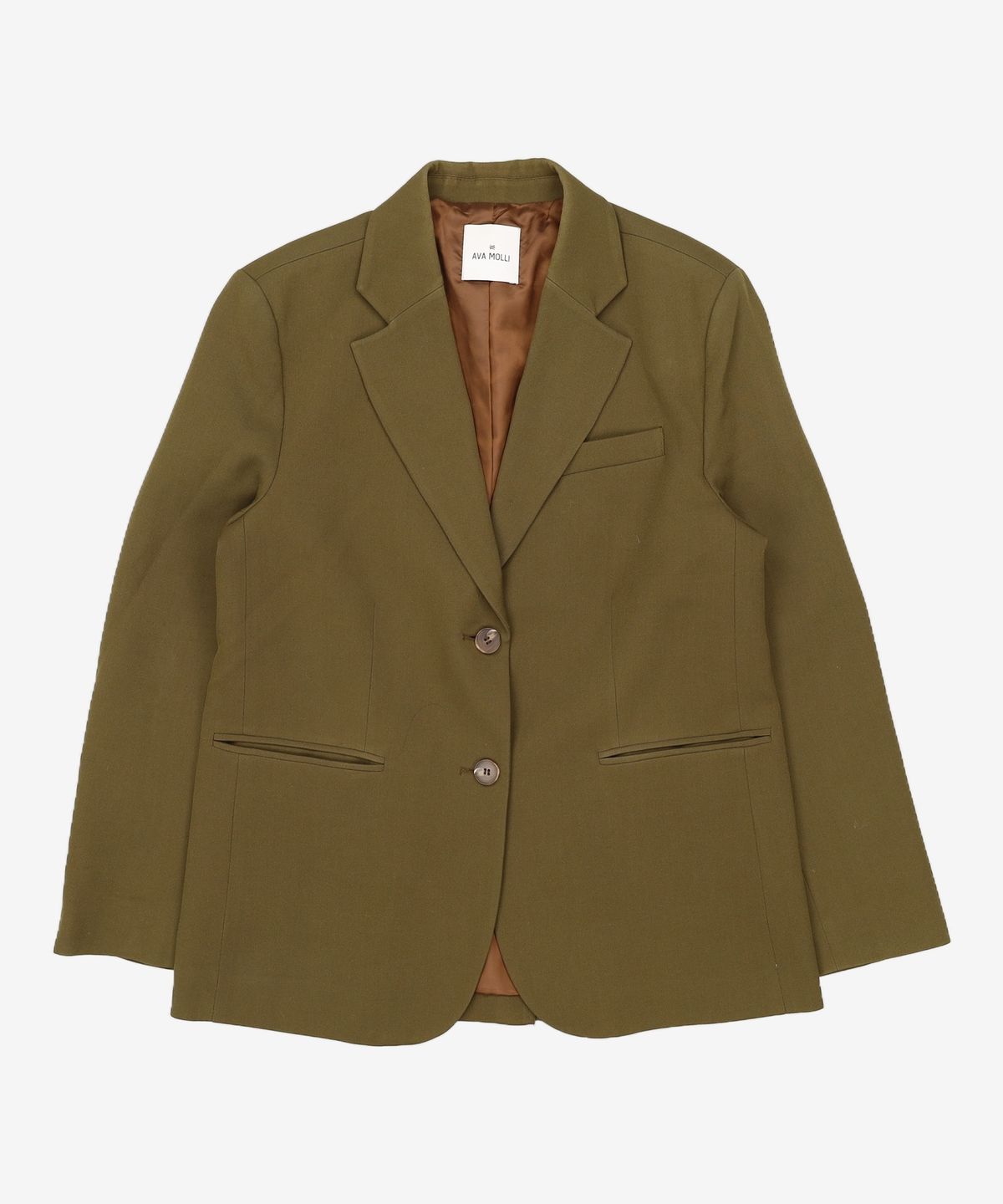 아바몰리(AVA MOLLI) ADF-JKI101-20 MARTIN SINGLE JACKET (Olive) M