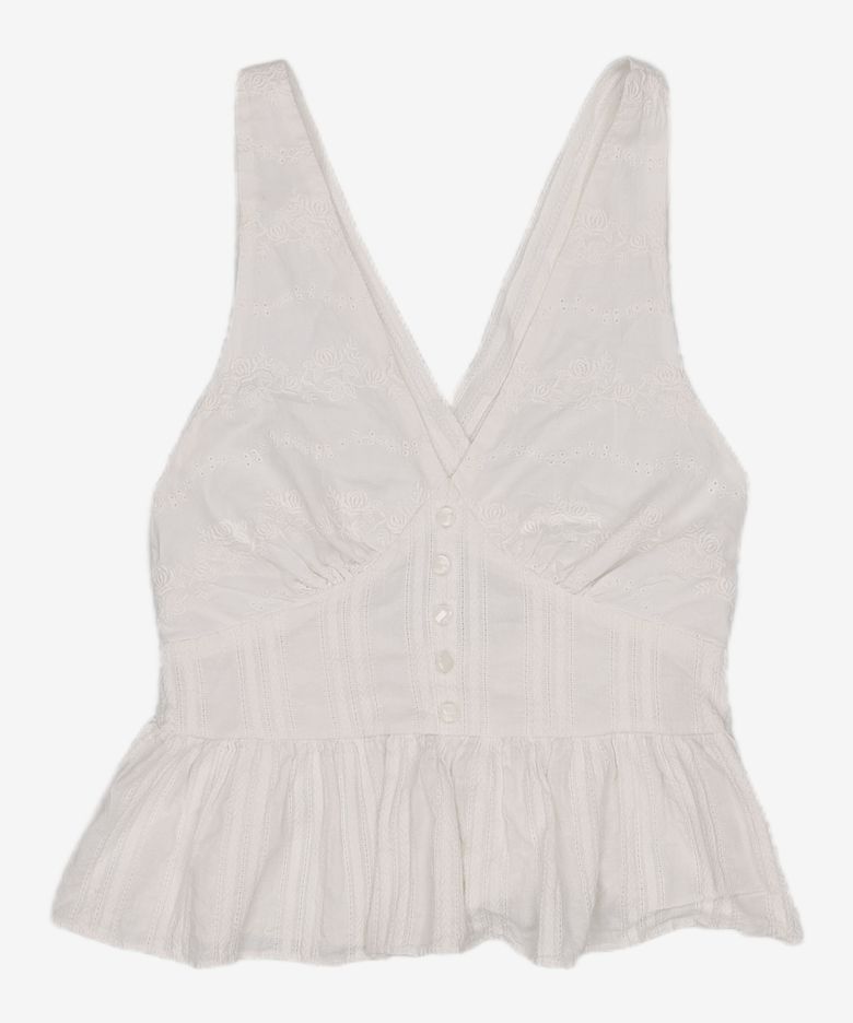 Rose Sleeveless (Cream) FREE