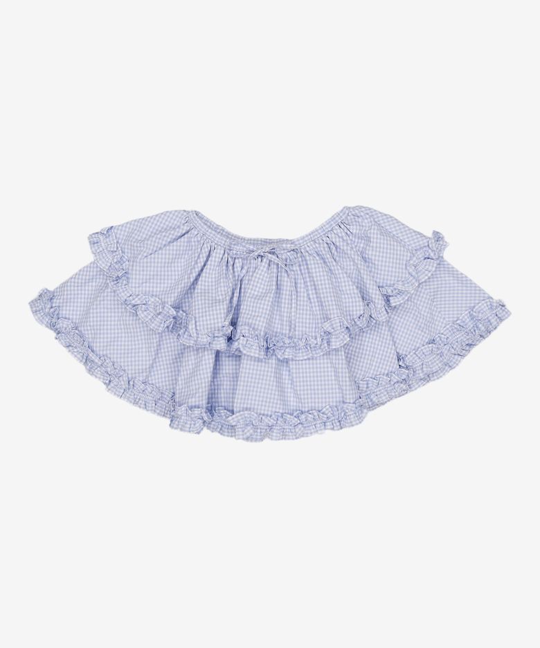 Double Frill Skirt (Blue) FREE