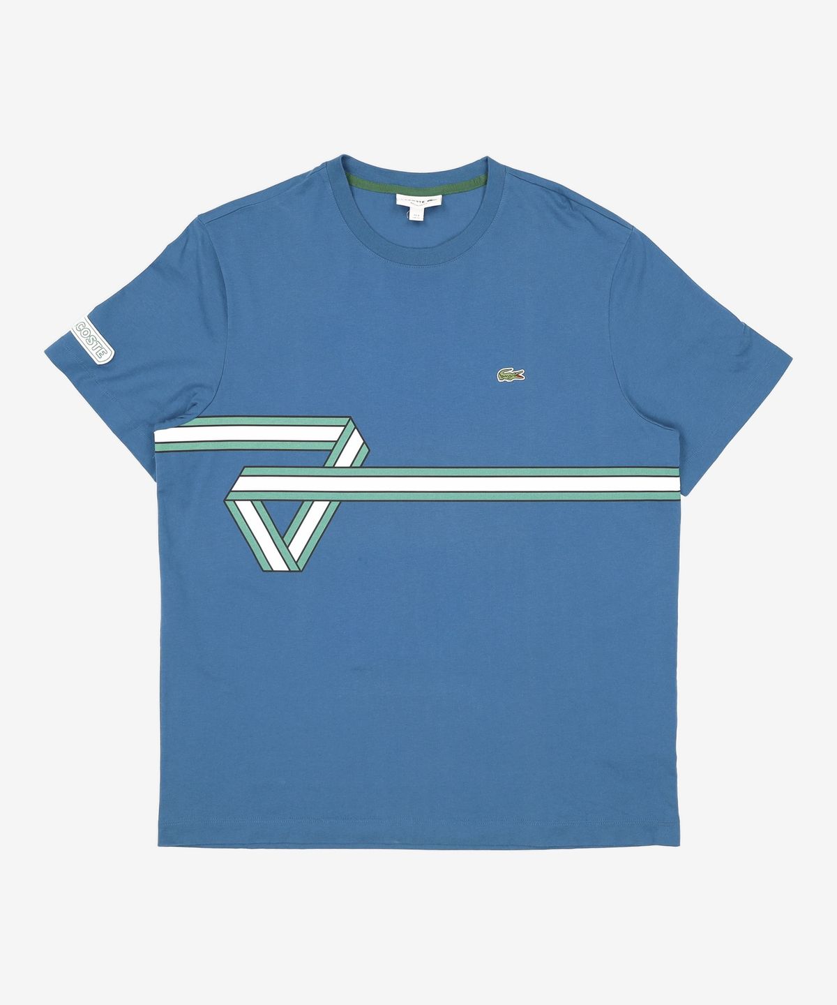 라코스테(LACOSTE) 남성 테마 디테일 티셔츠 LCST TH5166-20B166 XL