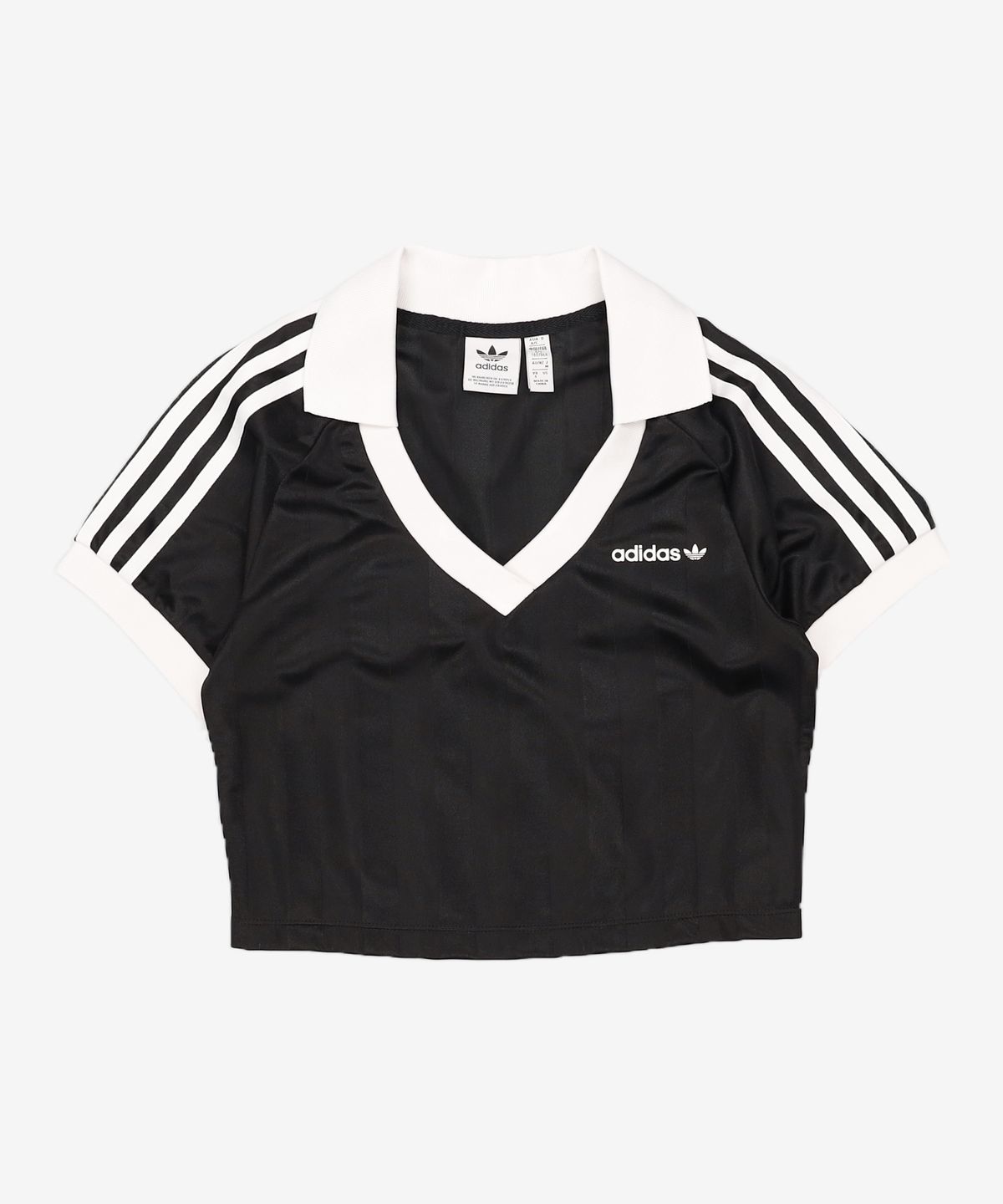 아디다스(ADIDAS) Soccer 크롭 탑 - 블랙 / IR9780 S