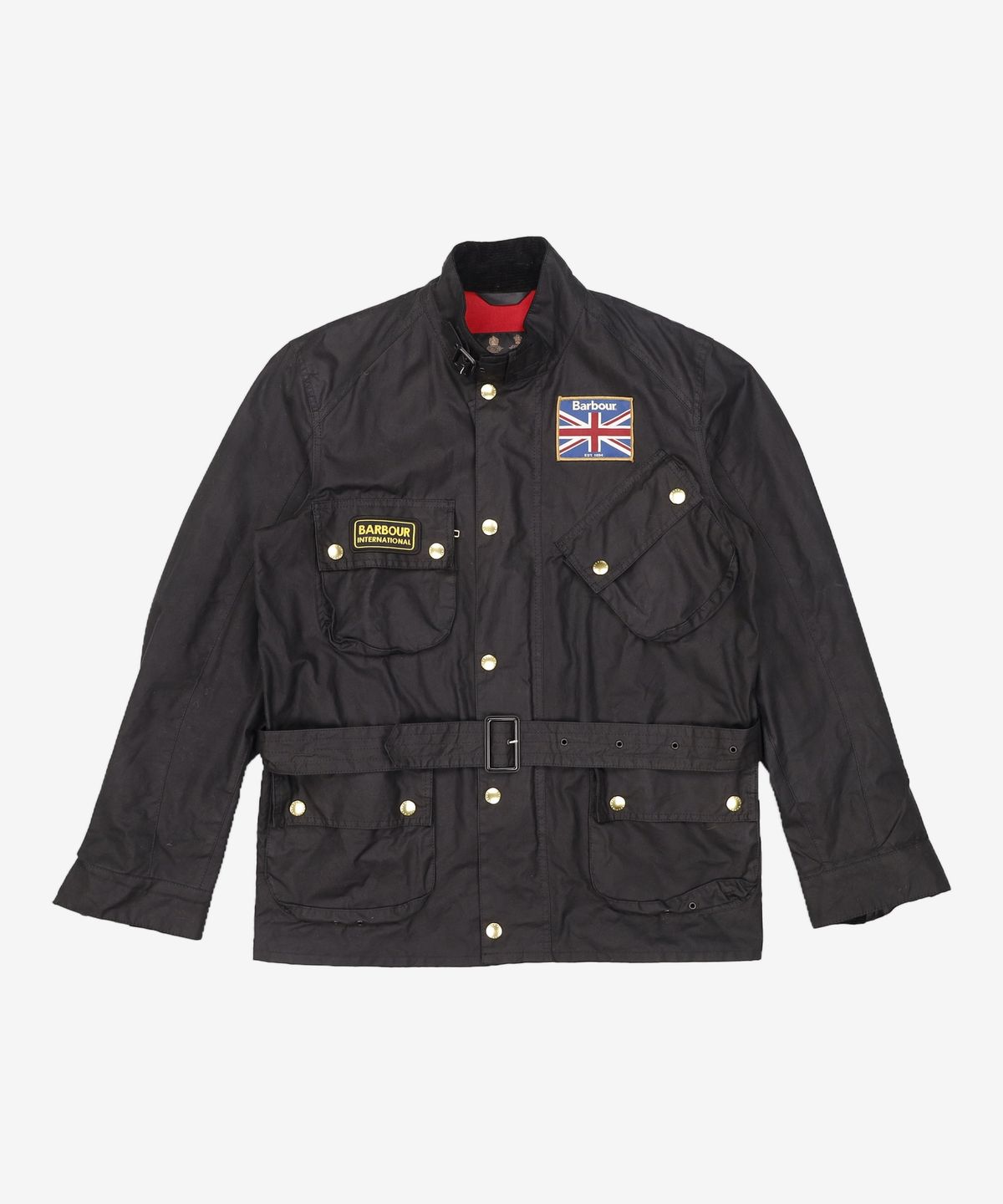바버(BARBOUR) 남성 블랙 B.Intl Union Jack 인터내셔널 자켓 (URJA2F003BK) M