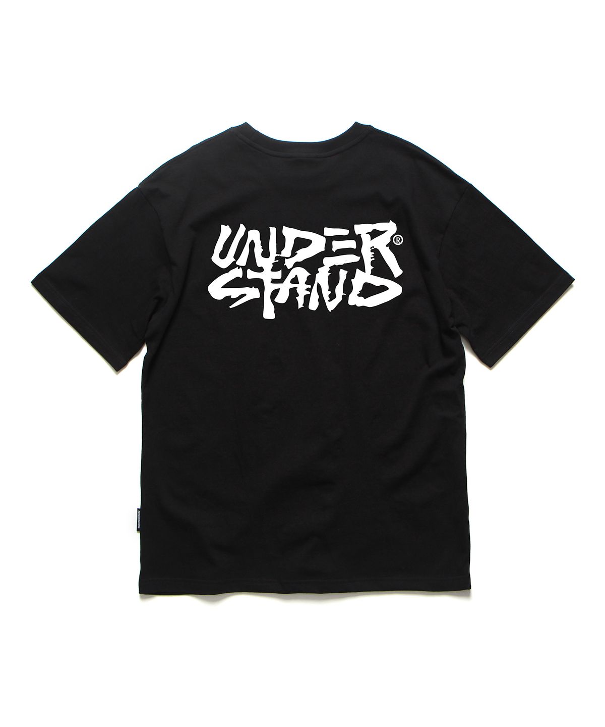 앱놀머씽(ABNORMALTHING) UDD 오버핏 티셔츠 블랙 (UDD T-SHIRT BLACK)
