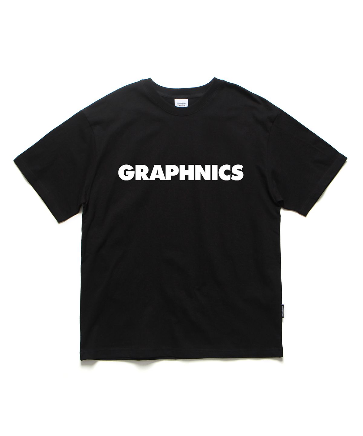 앱놀머씽(ABNORMALTHING) GNS 오버핏 티셔츠 블랙 (GNS T-SHIRT BLACK)