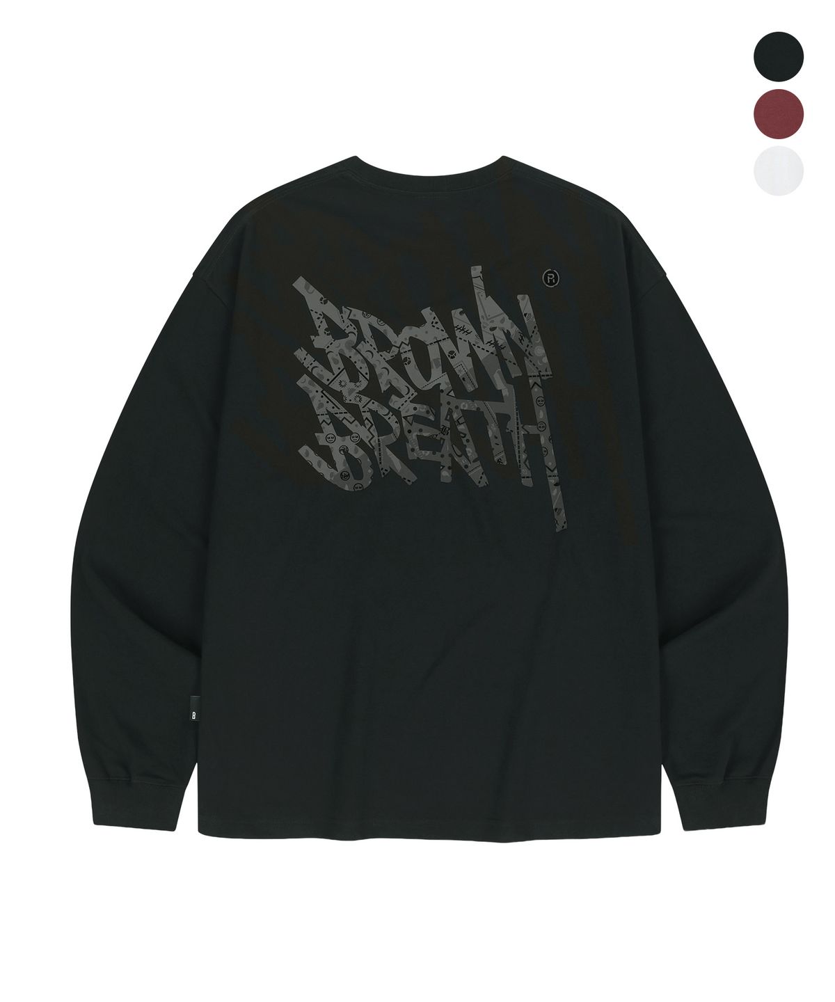 브라운브레스(BROWNBREATH) PAISLEY TAG LONGSLEEVE (3colors)