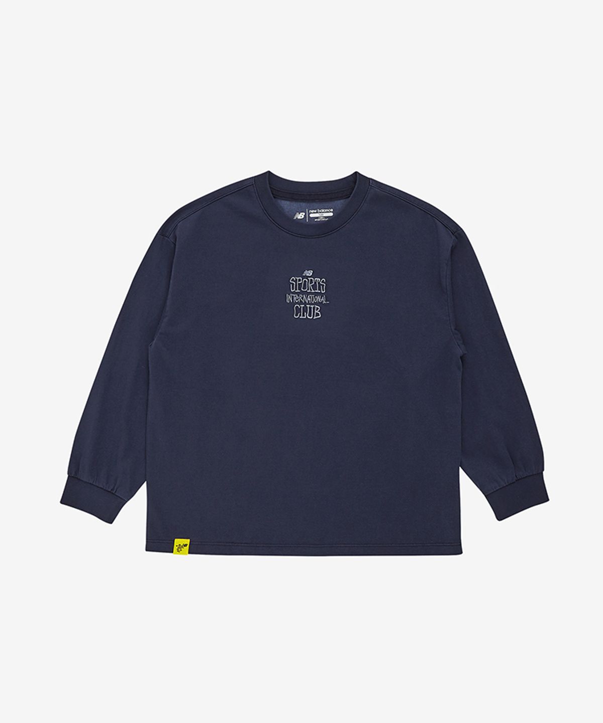 뉴발란스 키즈(NEWBALANCEKIDS) 피그먼트 일러스트 긴팔티 NK9BG4904U59