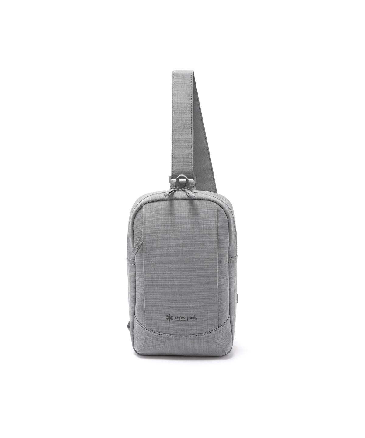 스노우피크 어패럴(SNOWPEAK APPAREL) 에코 타슬란 립 슬링백 6L (S26FUFBG73) Gray