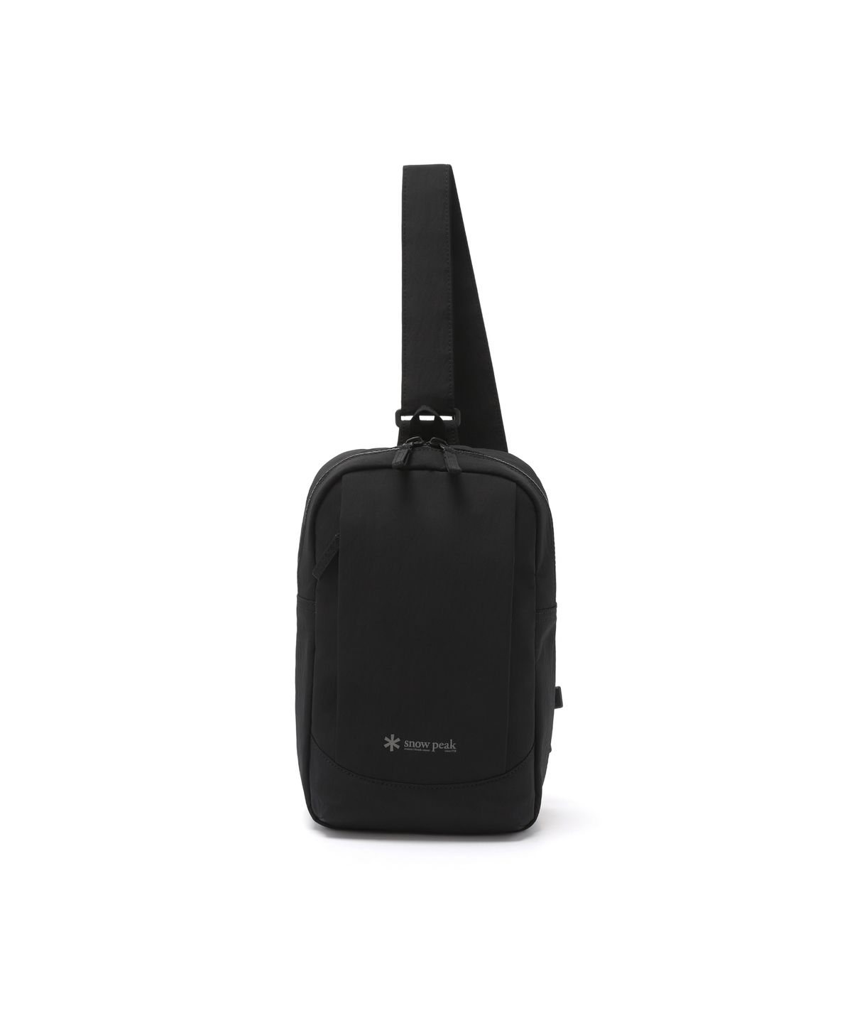 스노우피크 어패럴(SNOWPEAK APPAREL) 에코 타슬란 립 슬링백 6L (S26FUFBG73) Black