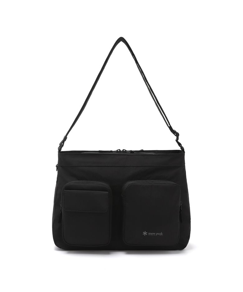 에코 타슬란 립 메신저백 10L (S26FUFCB78) Black