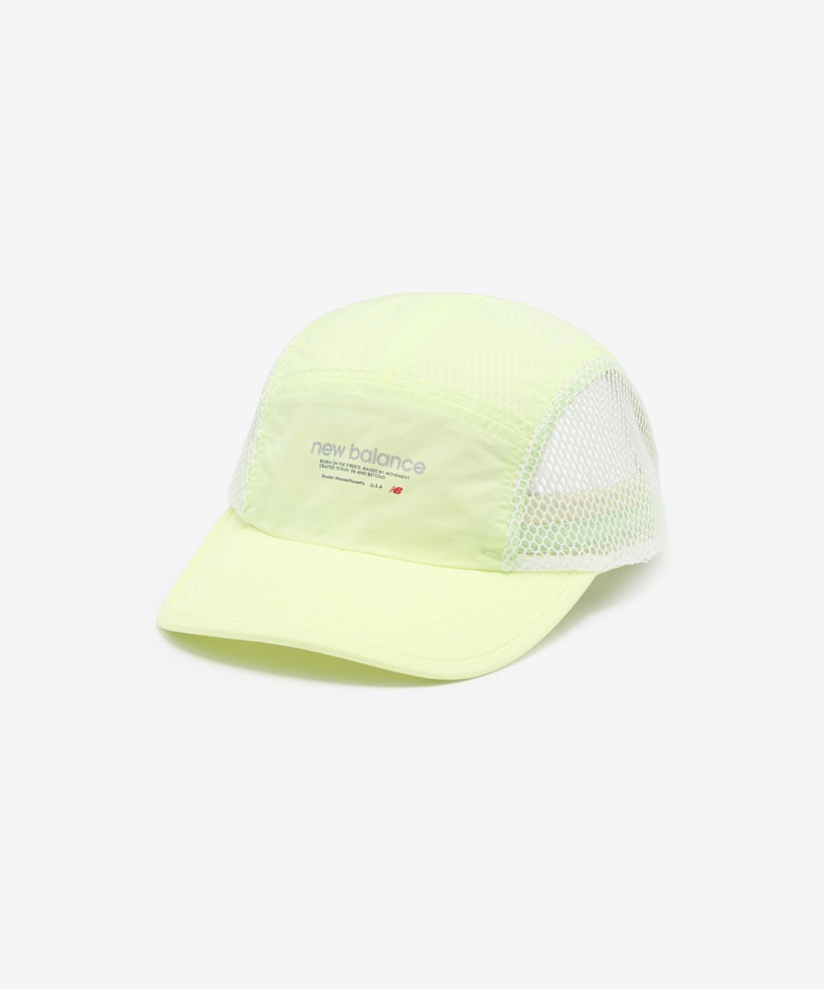 뉴발란스(NEW BALANCE) NBGDGF1192 / 컬러포인트 퍼포먼스 메쉬캡 (LIME)