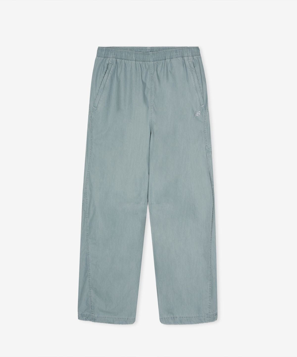 뉴발란스(NEW BALANCE) NBNTG31833 / UNI ESCAPE 워시드 우븐 와이드 팬츠 (B/GRAY)