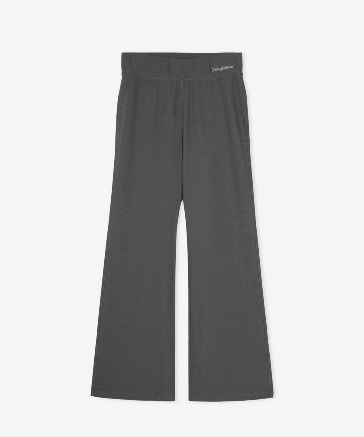 뉴발란스(NEW BALANCE) NBMLG3W112 / WOMEN AIRY 와플 플레어팬츠 (CHARCOAL)