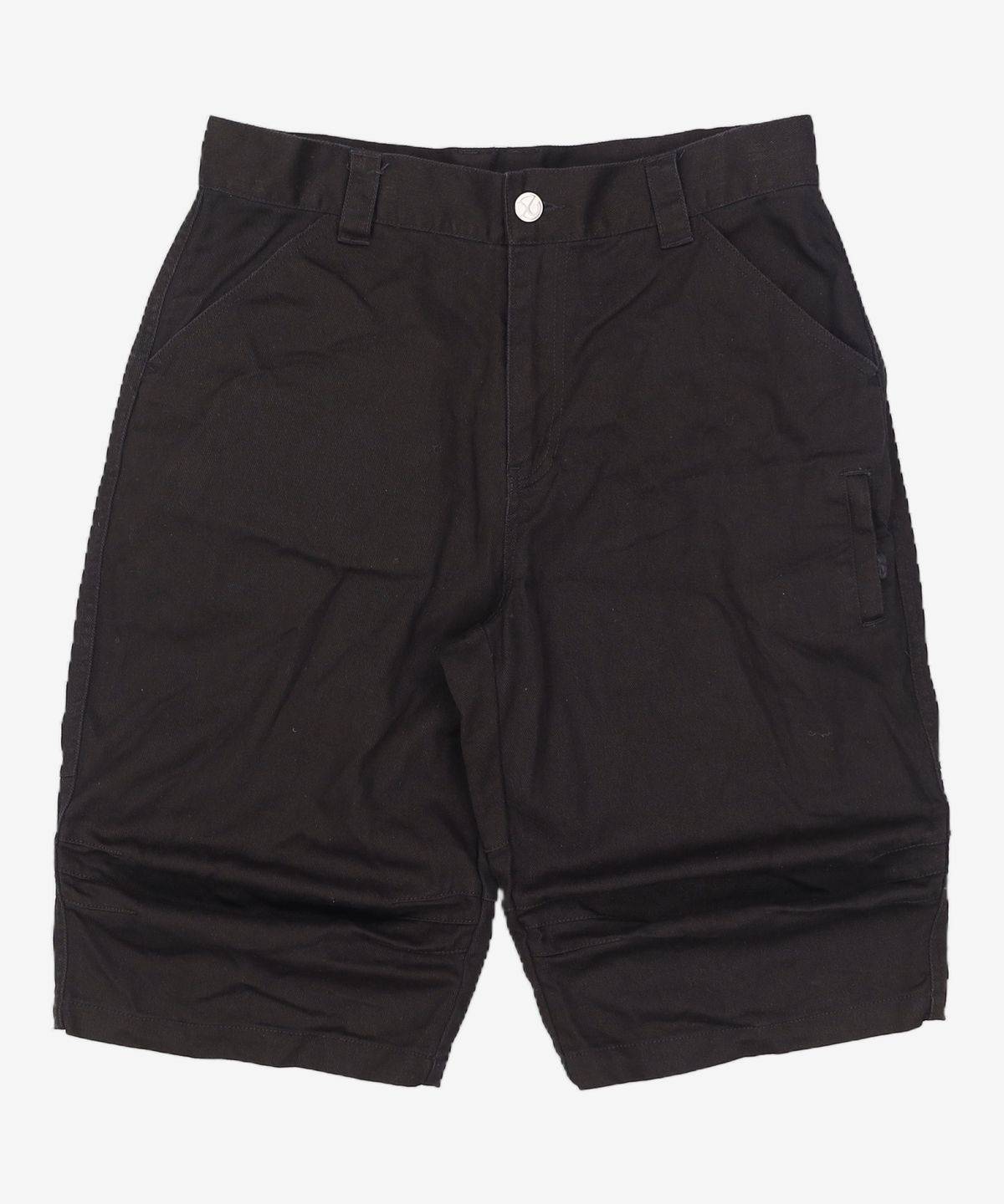 노매뉴얼(NOMANUAL) KNEE DARTS WORK SHORTS - BLACK L