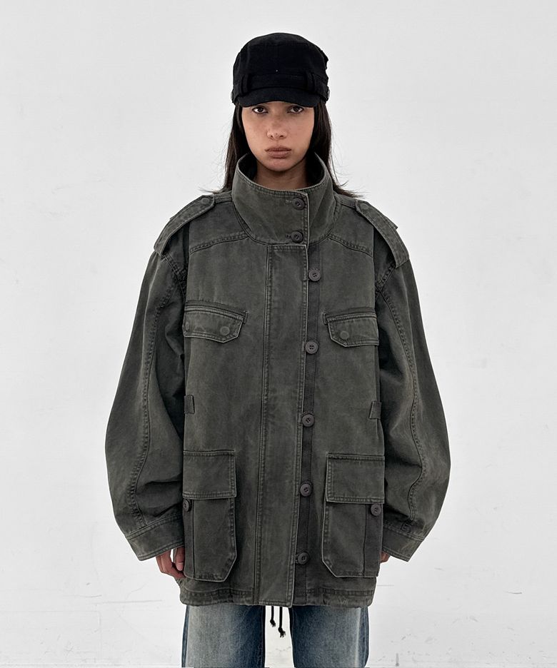 Vintage Field Jacket_khaki