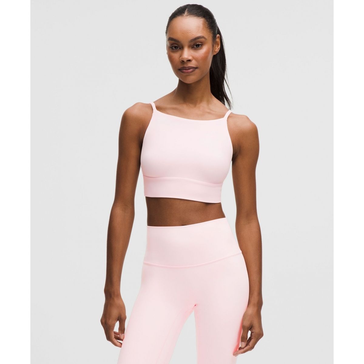 룰루레몬(LULULEMON) 포커서 하이넥 브라 *라이트 서포트, A B컵  PIAR