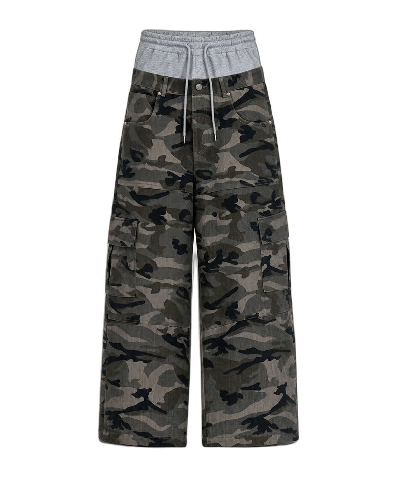 [아네딘 PICK] Troop Layered Cargo Pants Light Multi