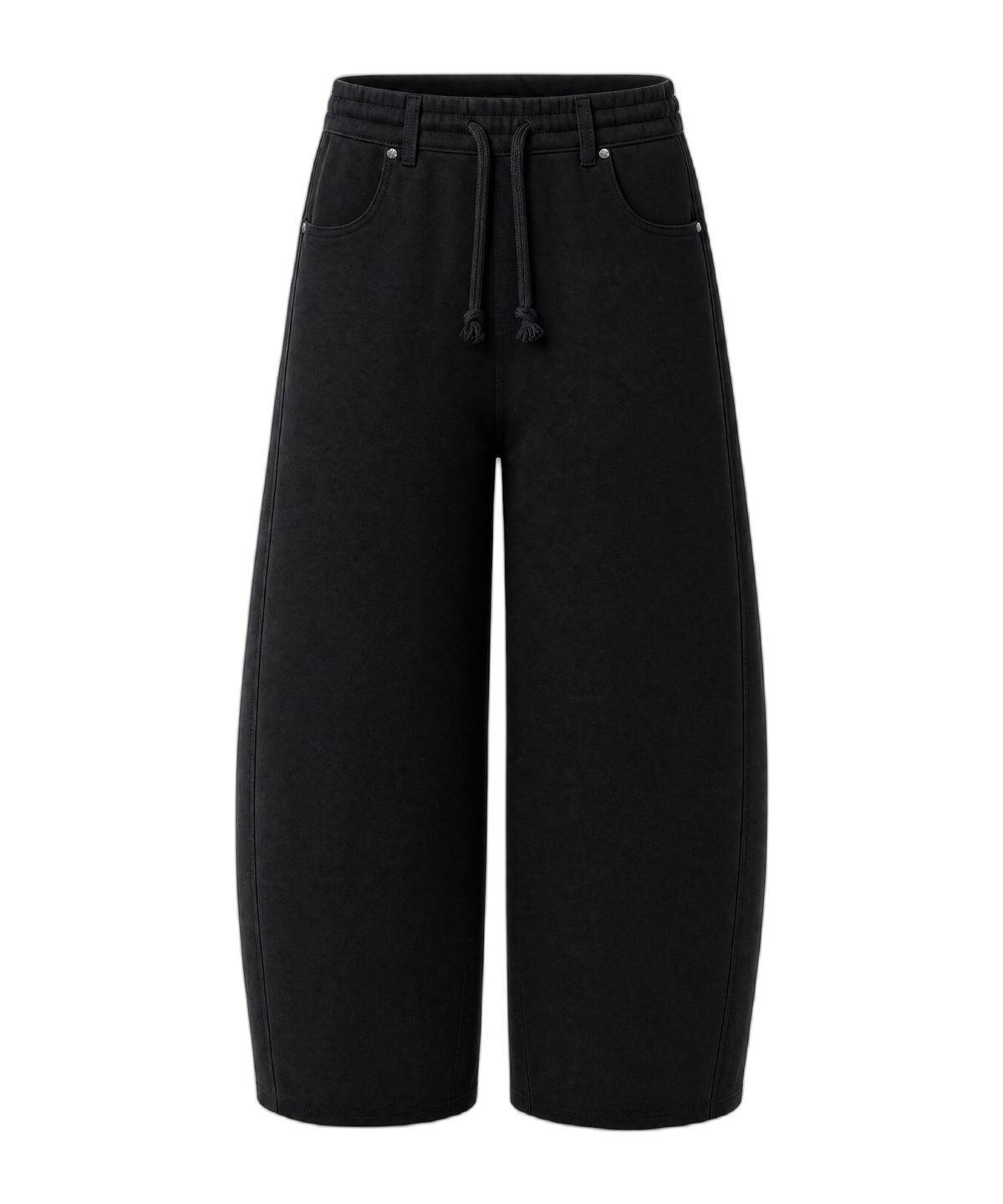 아이돈워너셀(IDWS) Shift Curved Sweat Pants Black