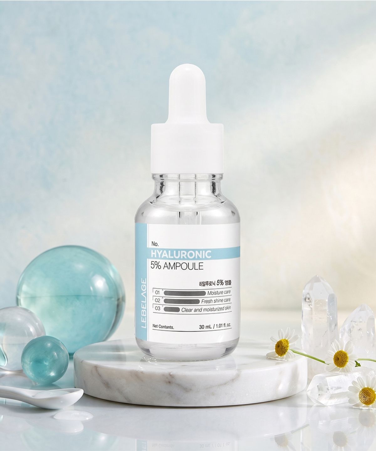 르베라쥬(LEBELAGE) 히알루로닉 5% 앰플 30ml