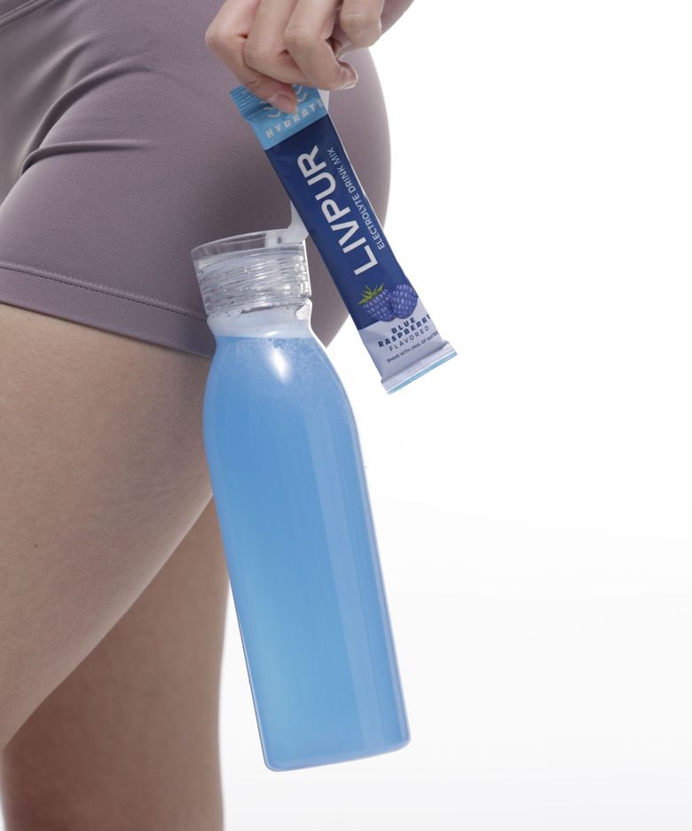 하이드레이션 전해질 파우더 14g 세가지 맛 선택(블루라즈베리, 쿨라임, 쿨체리)