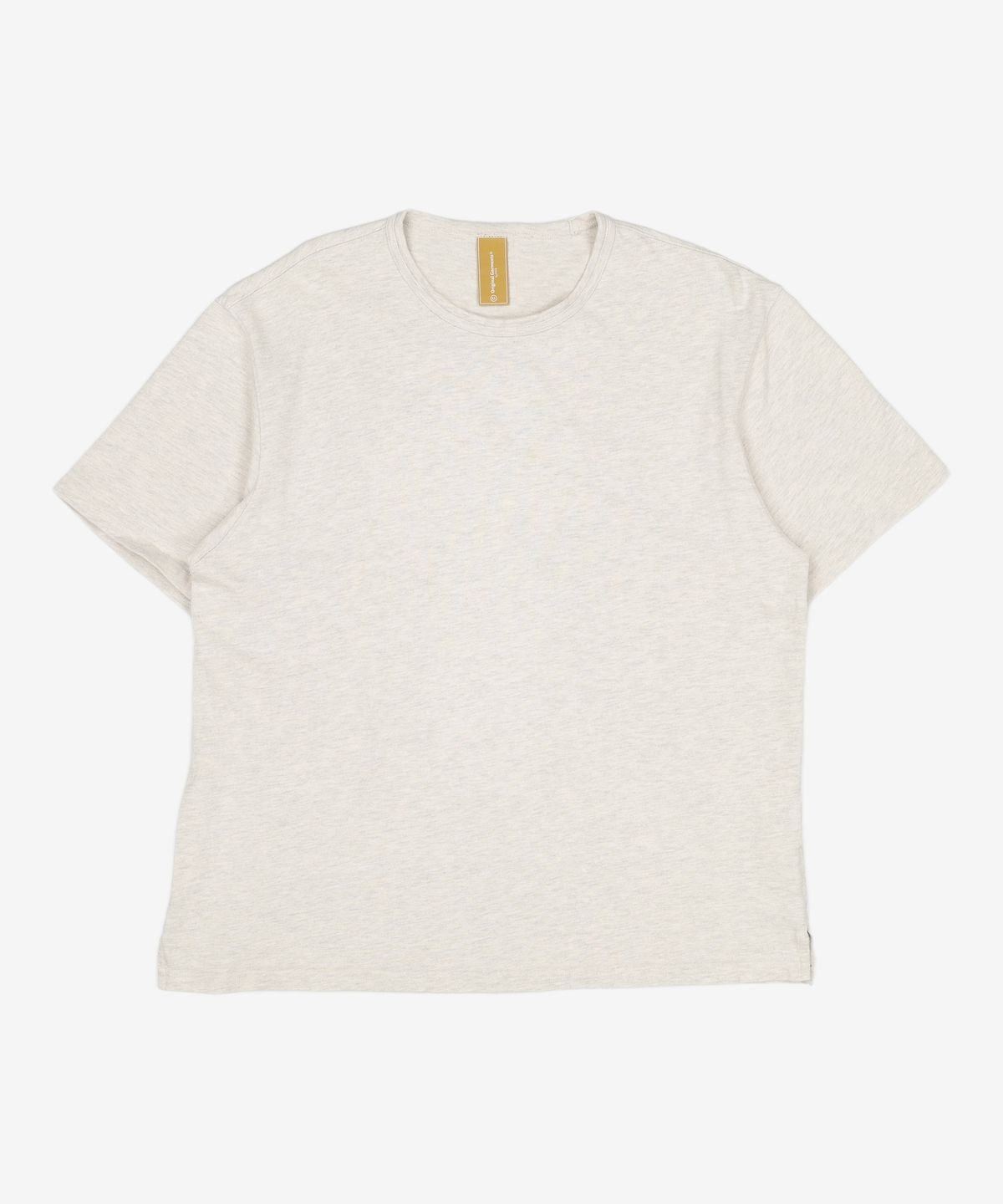 프리즘웍스(FRIZMWORKS) OG DOUBLE RIB OVERSIZED TEE _ OATMEAL XL