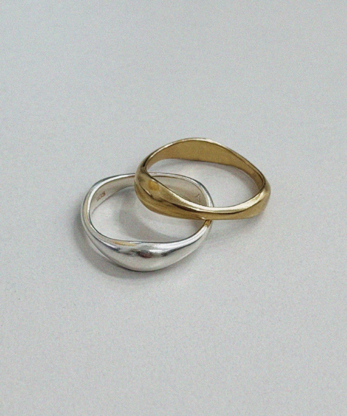 솔트유(SALT YOU) Flow Wave Ring