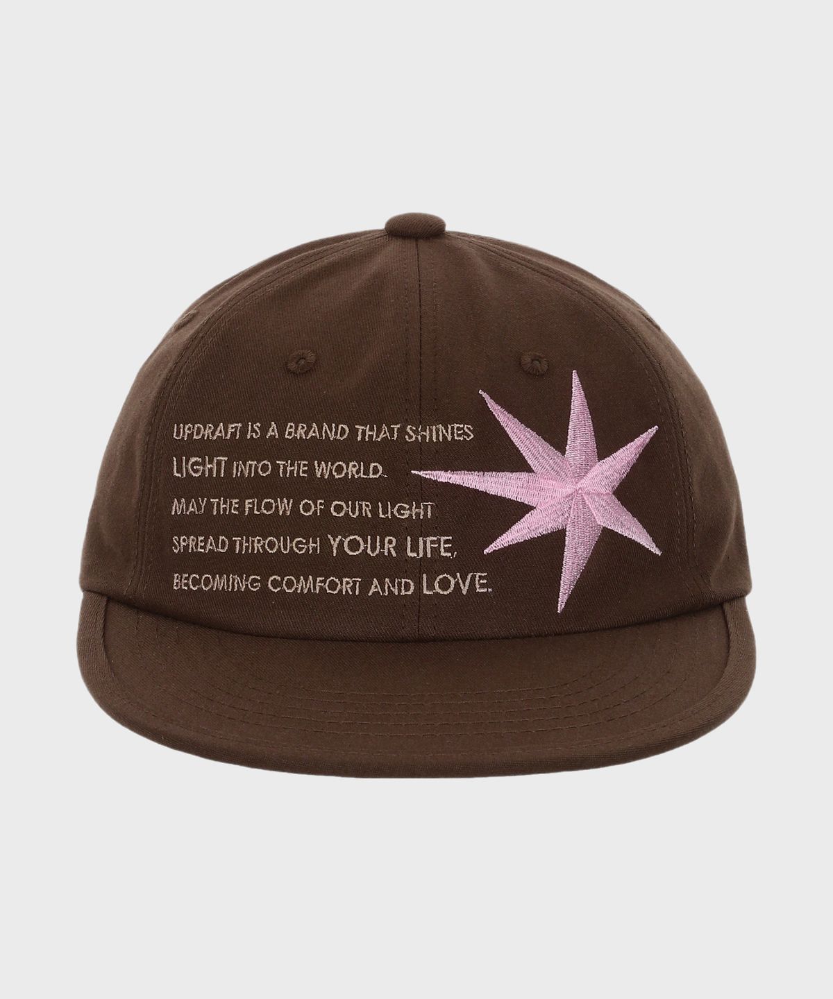 업드래프트(UPDRAFT) SPARK CAMP CAP [COZY BROWN]