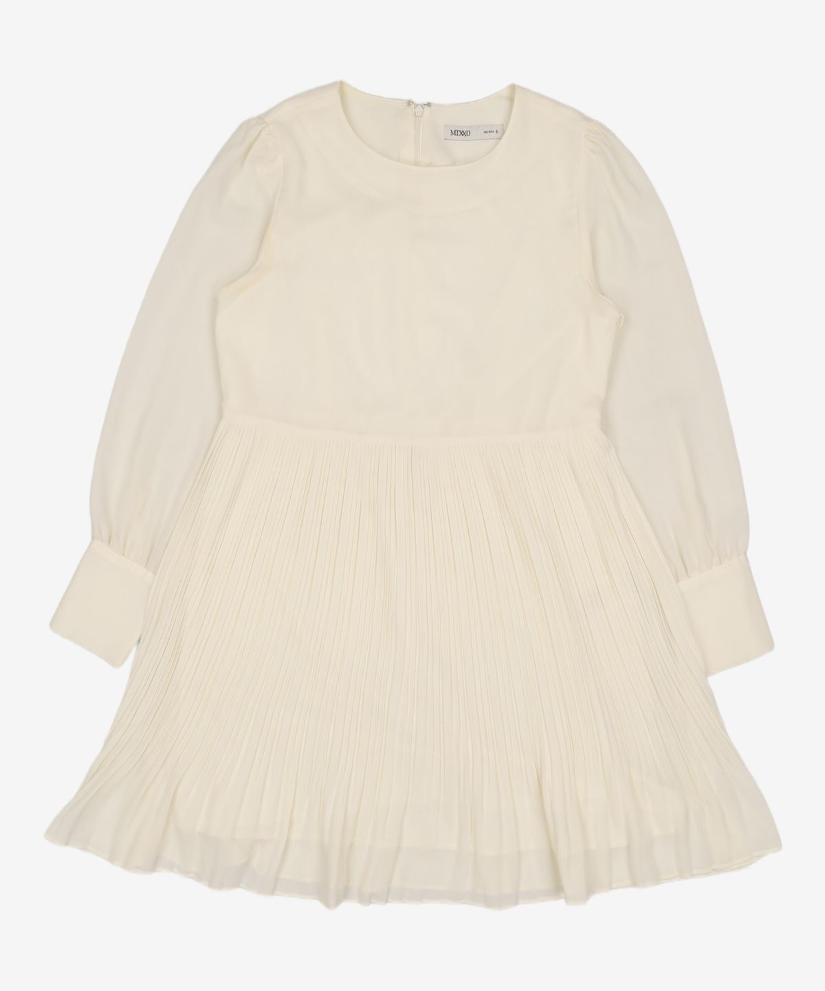 미쏘(MIXXO) 플리츠 미니 원피스 MIWOWB331G S