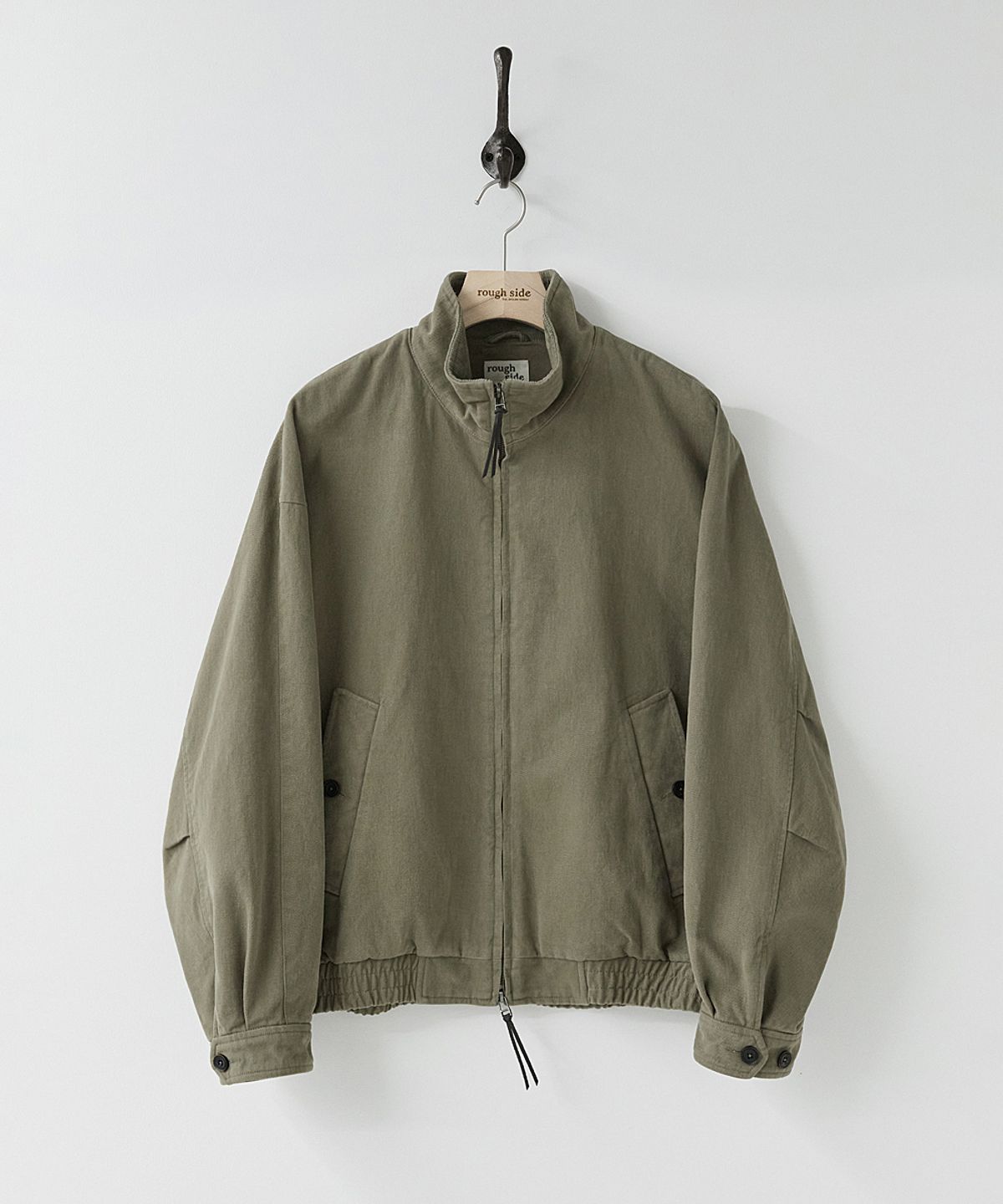 러프사이드(ROUGHSIDE) Workaday Blouson Khaki Beige