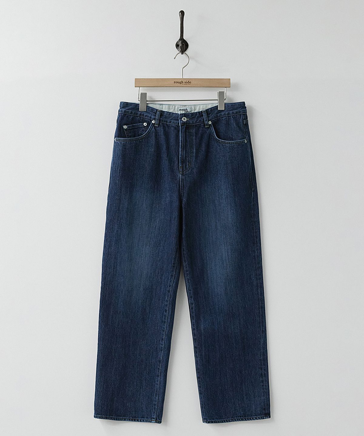 러프사이드(ROUGHSIDE) Union Denim Pants Dark Blue
