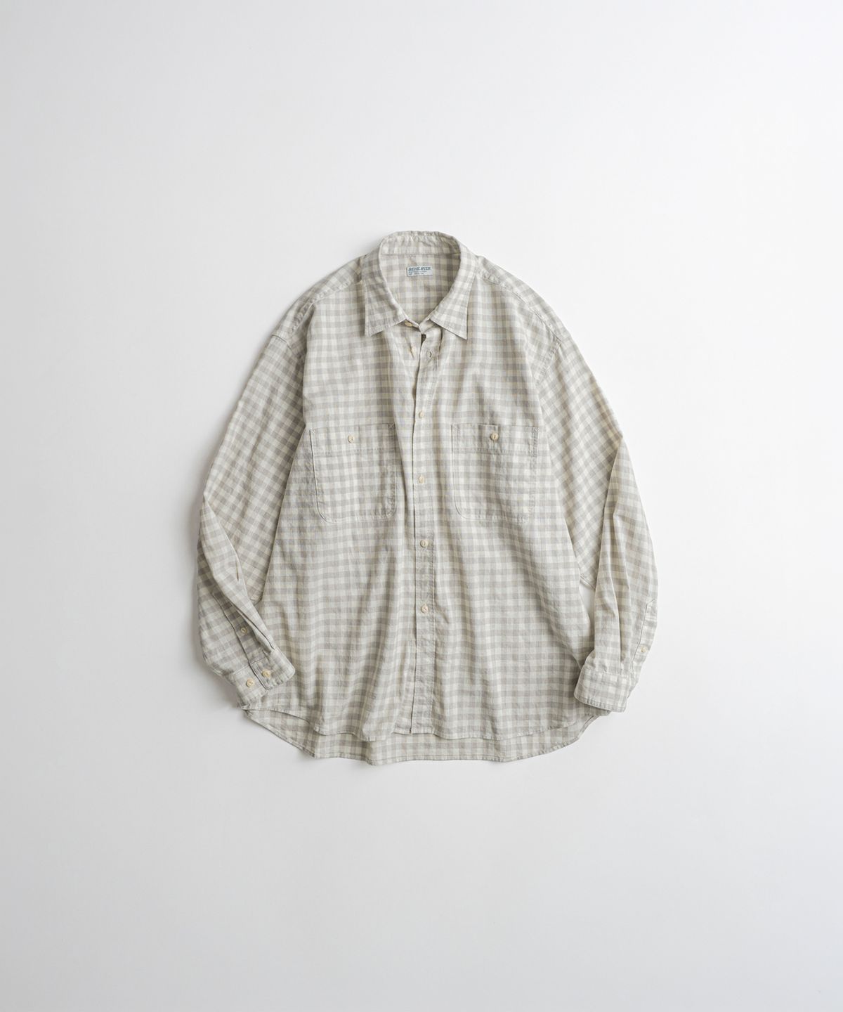 비헤비어(BEHEAVYER) C/L ROVER SHIRTS l.grey