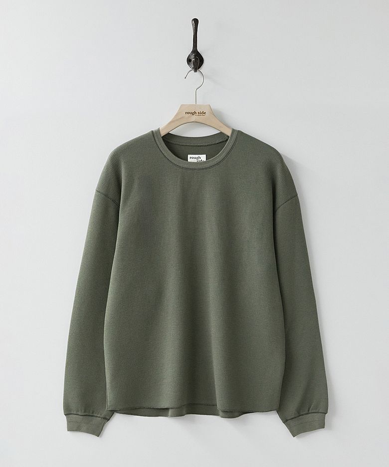 Waffle Long Sleeve Olive