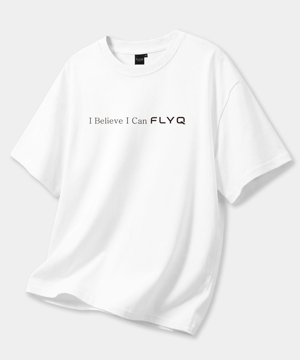 플라이크(FLYQ) 플라이 나염 반팔 티셔츠 / WHITE