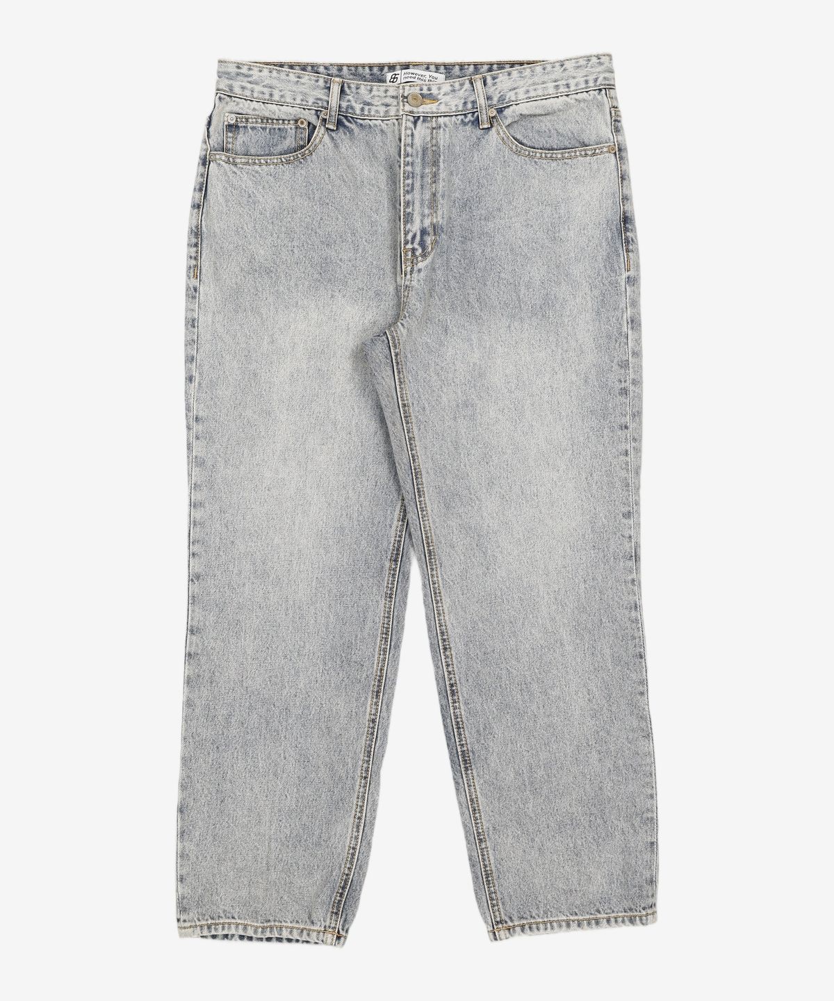 86로드(86ROAD) PALE BLUE CHIP / CROP TAPERED 34