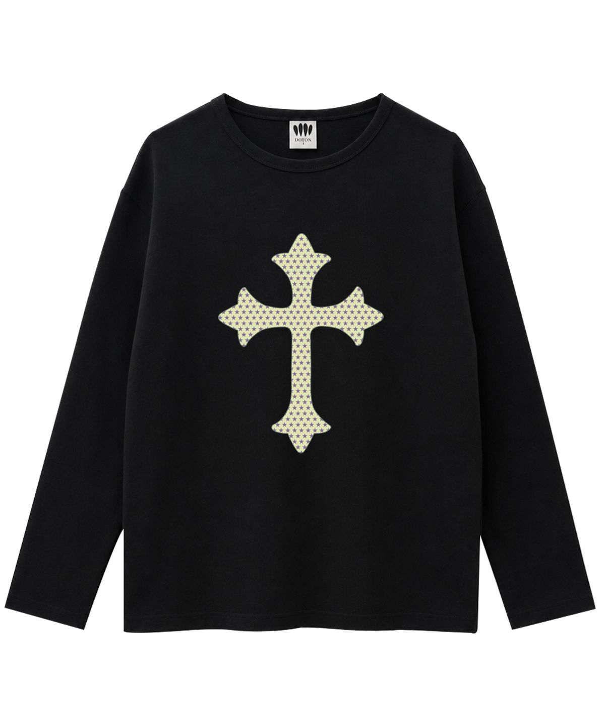 도톤(DOTON) CELESTIAL CROSS LONG SLEEVE (Black)