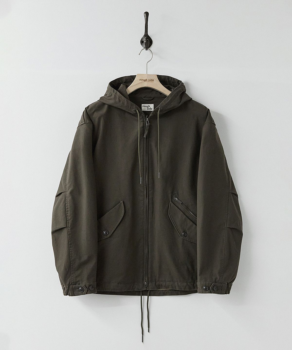 러프사이드(ROUGHSIDE) Hill Parka Bark