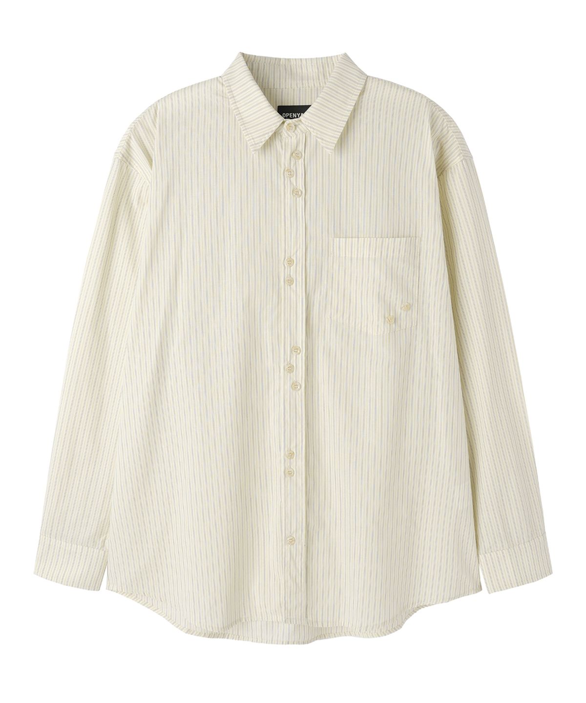 오픈야드(오와이)(OPENYARD(OY)) ASSEMBLY BUTTON SHIRT - IVORY