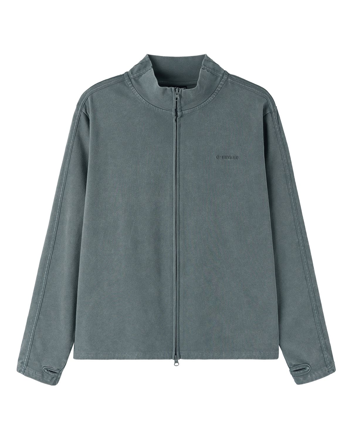 오픈야드(오와이)(OPENYARD(OY)) FADED TRACK ZIP-UP - BLUE