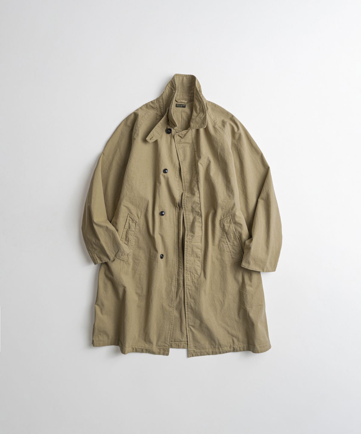 비헤비어(BEHEAVYER) DYED C/L ROVER COAT khaki