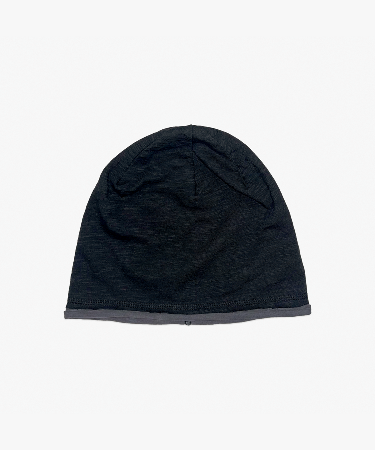 마스컴퍼니(MASCOMPANY) Layered beanie - Black