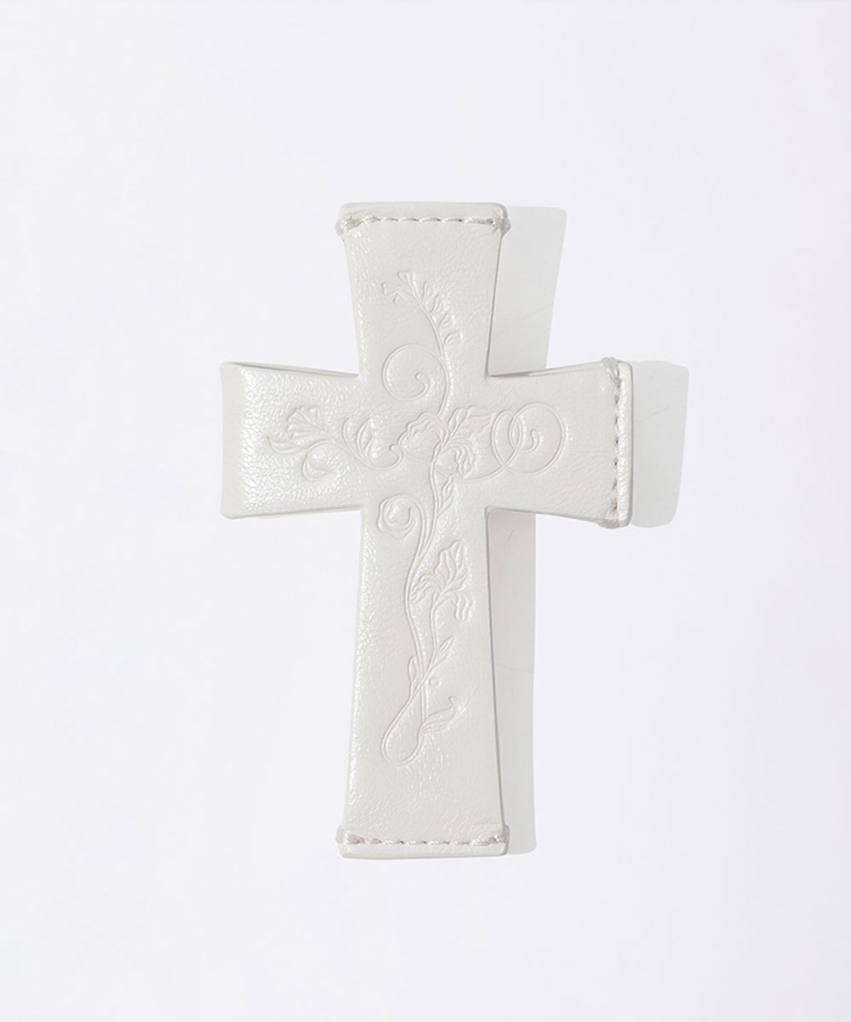 스컬프터(SCULPTOR) Cross Strap Wallet White