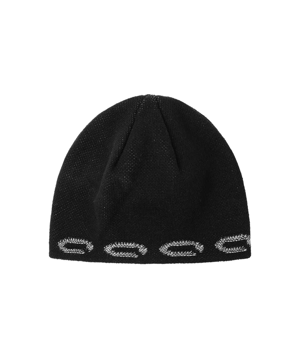 오픈야드(오와이)(OPENYARD(OY)) LOOP LOGO BEANIE - BLACK