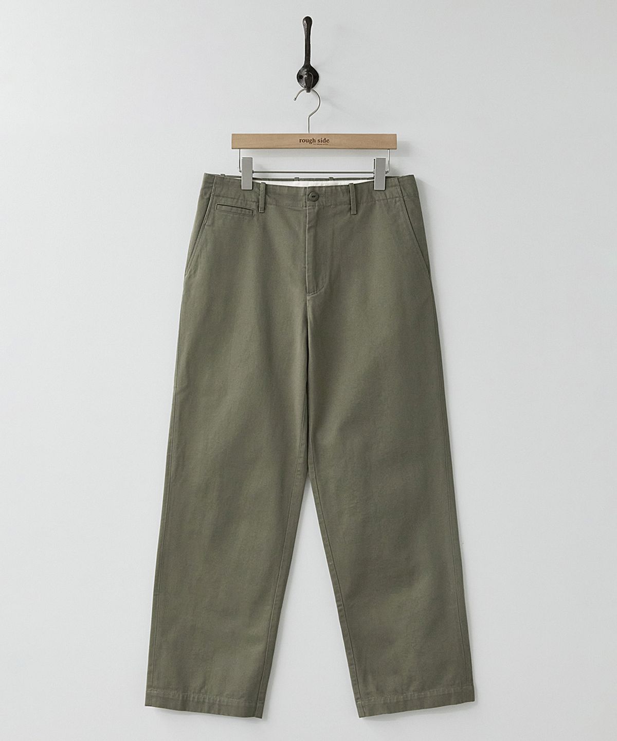 러프사이드(ROUGHSIDE) Officer Chino Pants Khaki