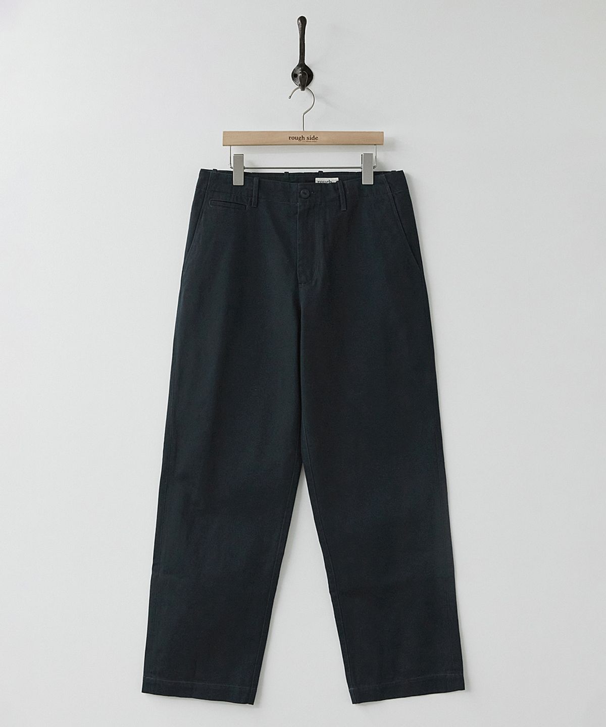러프사이드(ROUGHSIDE) Officer Chino Pants Dark Navy