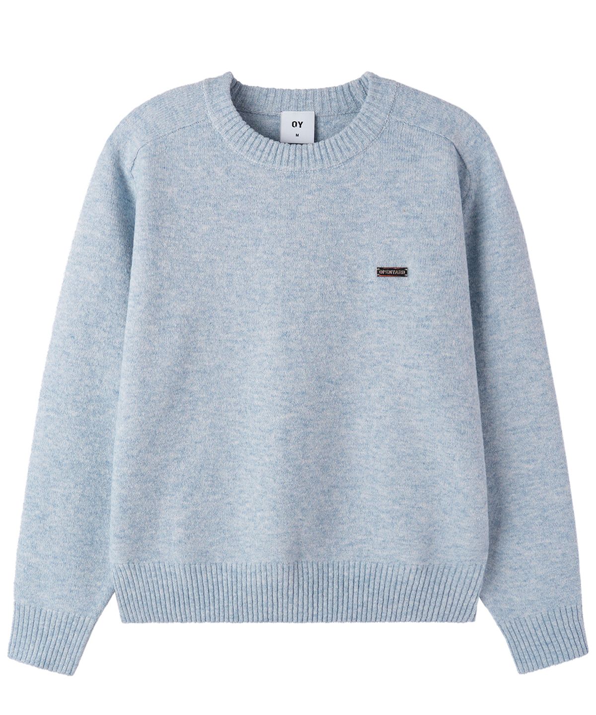 오픈야드(오와이)(OPENYARD(OY)) MELLOW KNIT - LIGHT STEEL BLUE