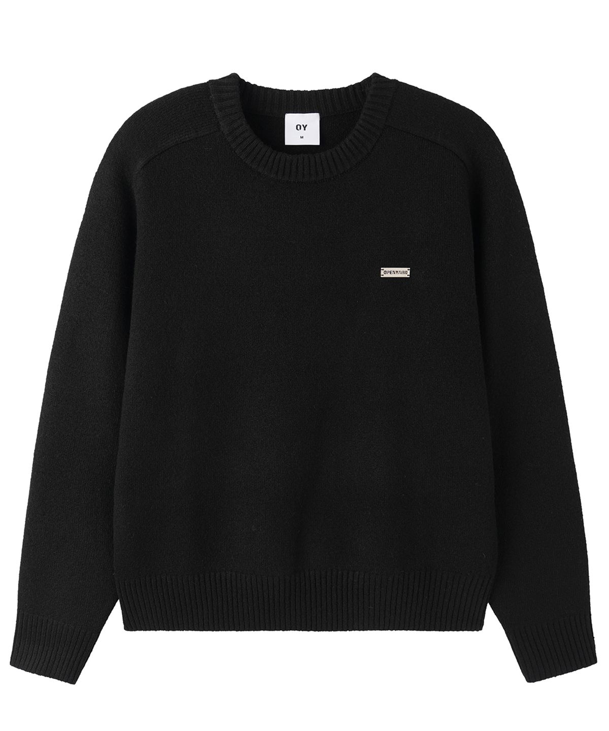 오픈야드(오와이)(OPENYARD(OY)) MELLOW KNIT - BLACK