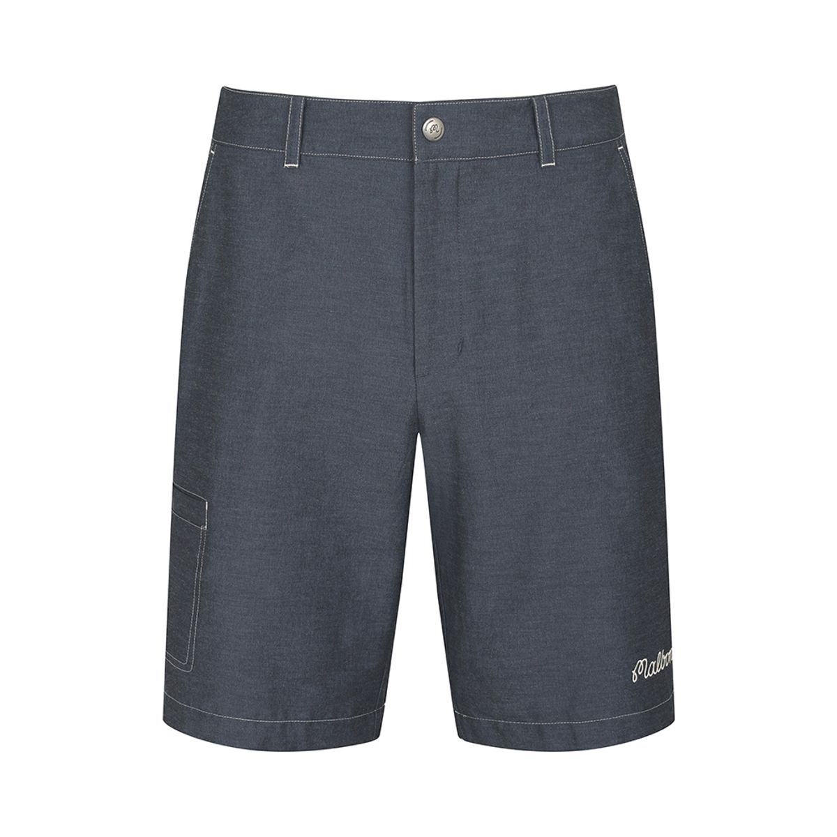 말본 골프(MALBON GOLF) 스티치 디테일 아노락 숏 NAVY (MAN)